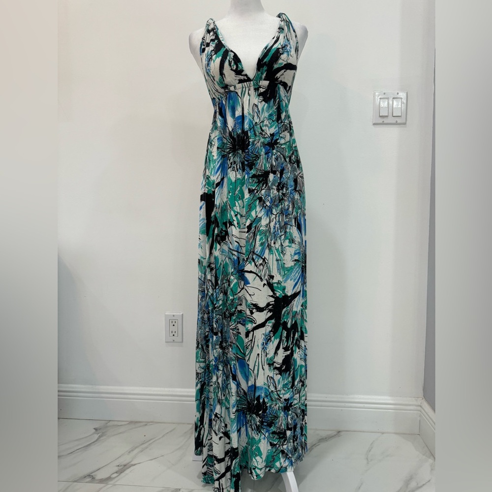 Elegant Floral Maxi Dress
